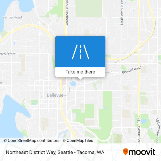 Northeast District Way map