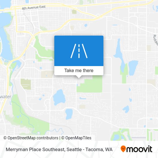 Mapa de Merryman Place Southeast