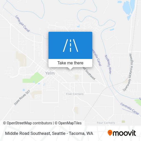 Middle Road Southeast map