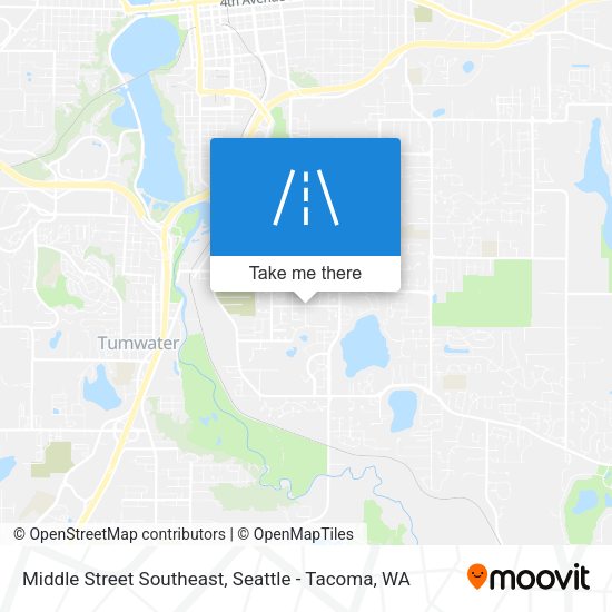 Middle Street Southeast map