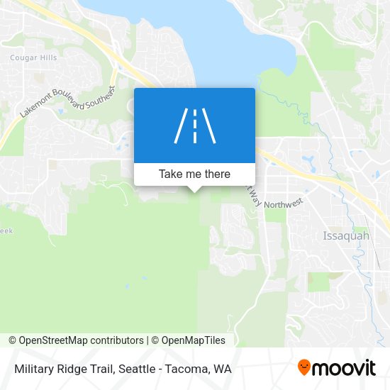 Mapa de Military Ridge Trail