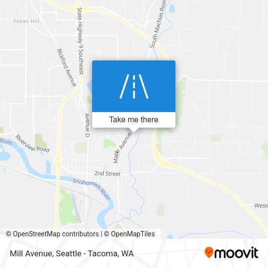 Mapa de Mill Avenue