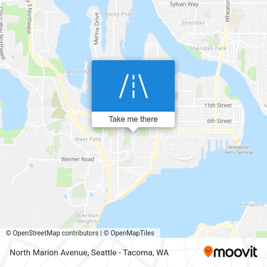 Mapa de North Marion Avenue