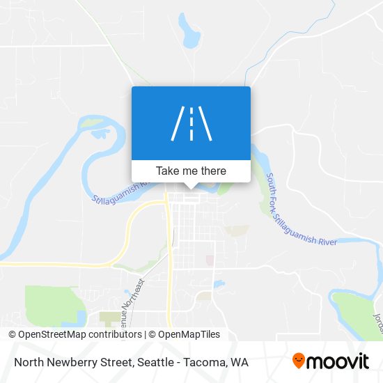 Mapa de North Newberry Street