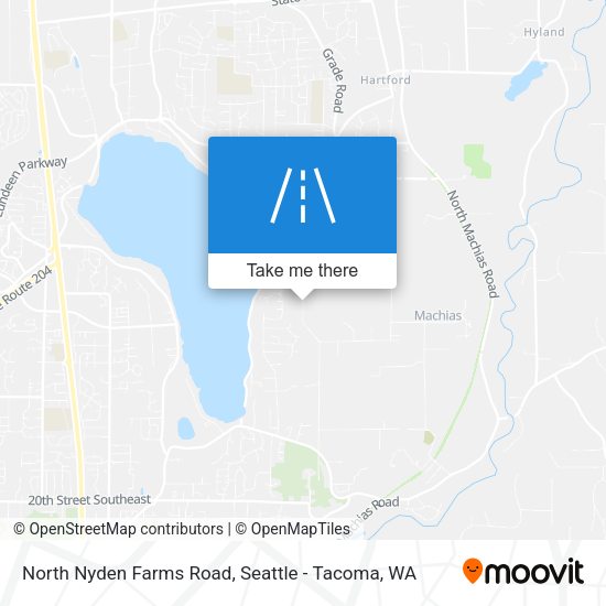 Mapa de North Nyden Farms Road