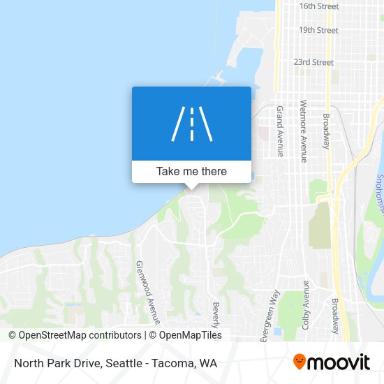 Mapa de North Park Drive