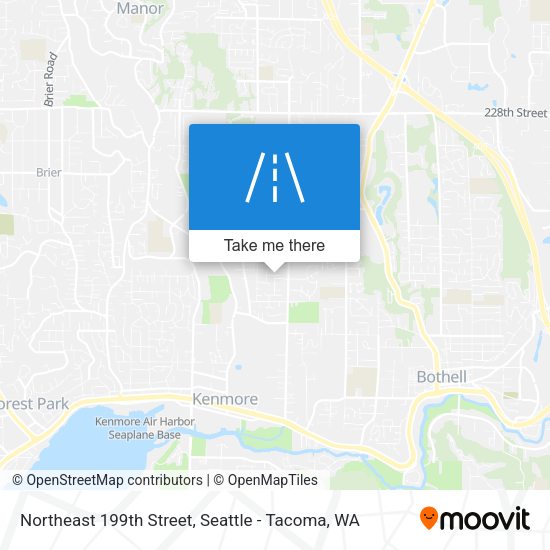 Mapa de Northeast 199th Street
