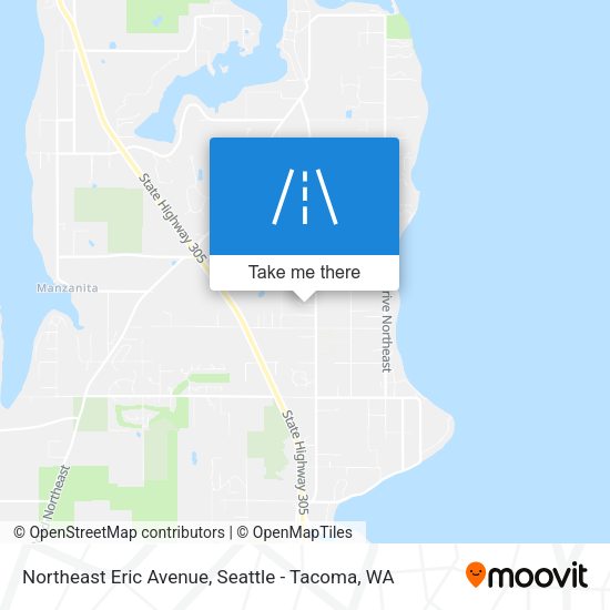 Mapa de Northeast Eric Avenue