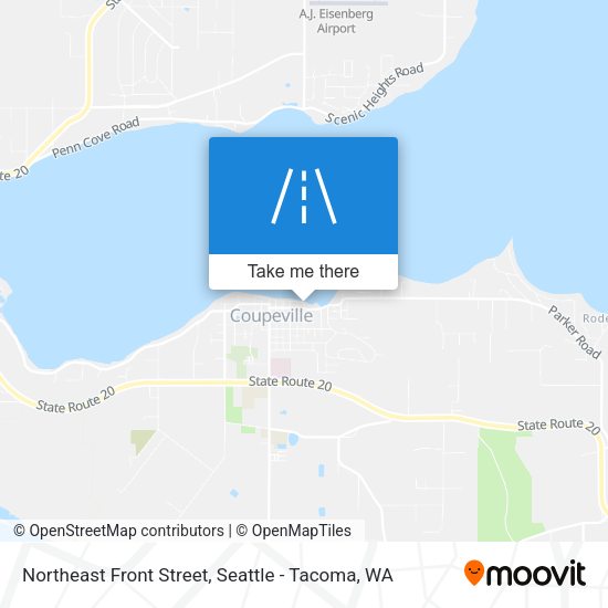 Mapa de Northeast Front Street