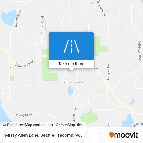 Missy Allen Lane map