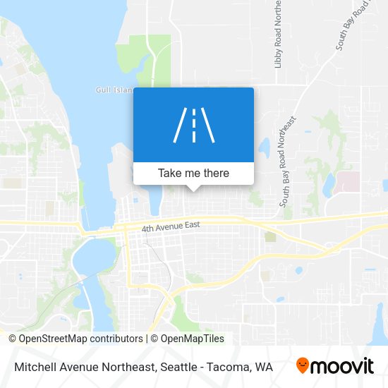 Mapa de Mitchell Avenue Northeast