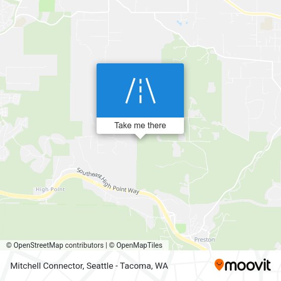 Mitchell Connector map