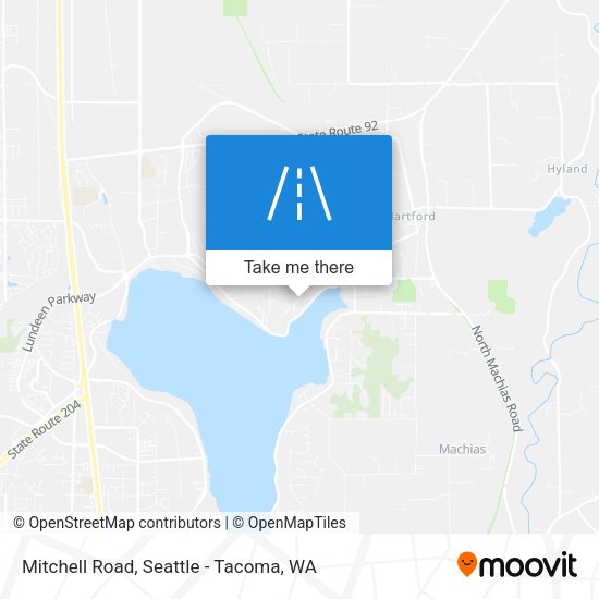 Mapa de Mitchell Road