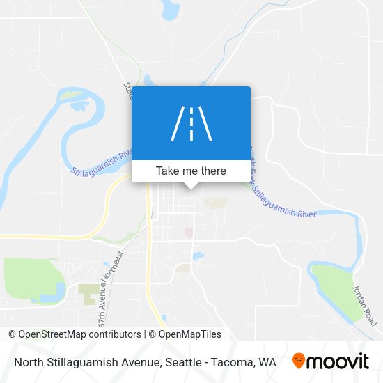 North Stillaguamish Avenue map