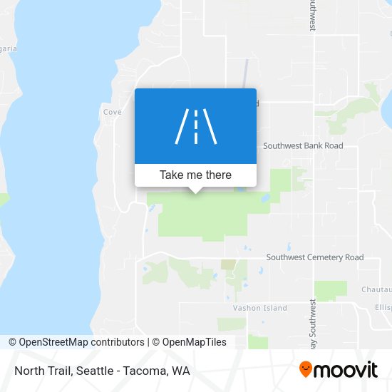 North Trail map