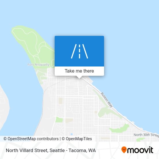 Mapa de North Villard Street