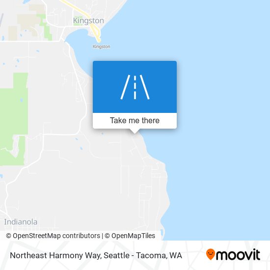 Northeast Harmony Way map