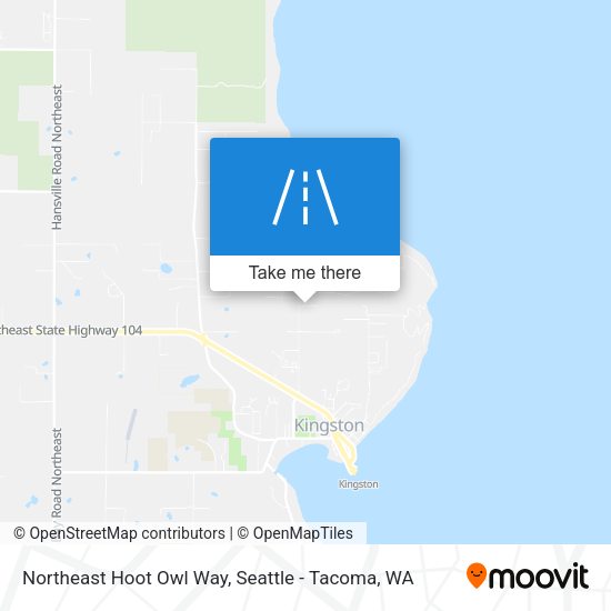 Mapa de Northeast Hoot Owl Way