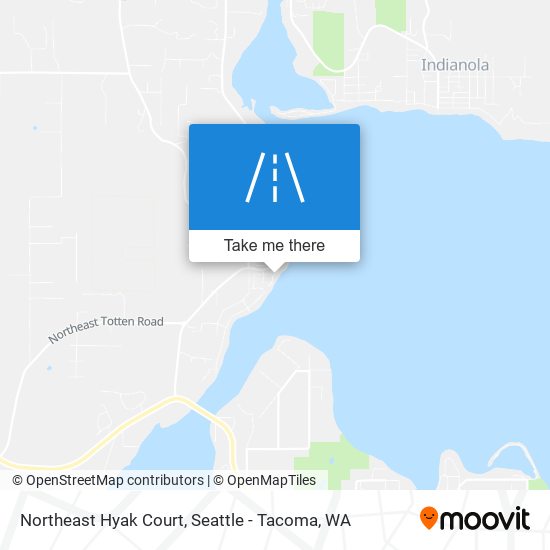 Northeast Hyak Court map