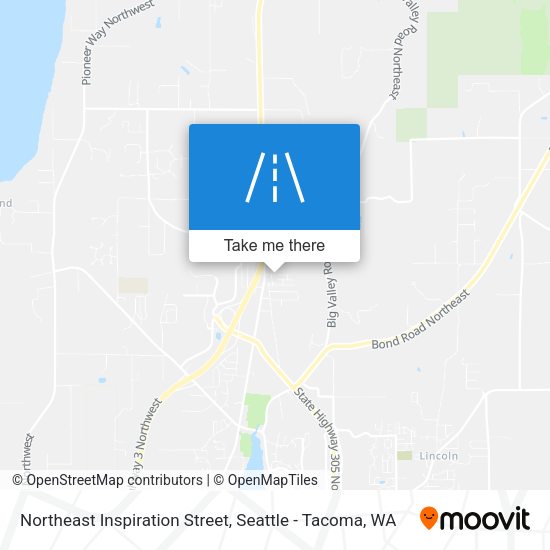 Northeast Inspiration Street map