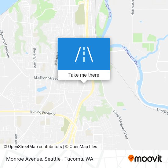 Mapa de Monroe Avenue