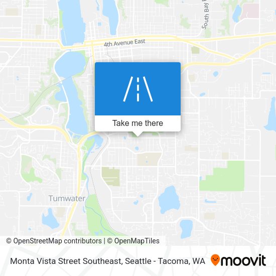 Mapa de Monta Vista Street Southeast