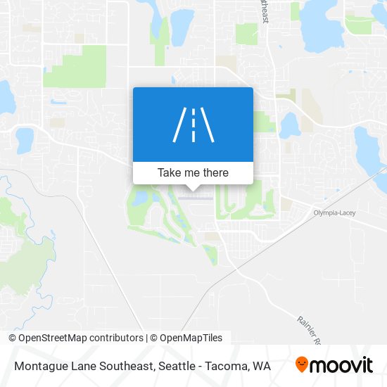 Montague Lane Southeast map