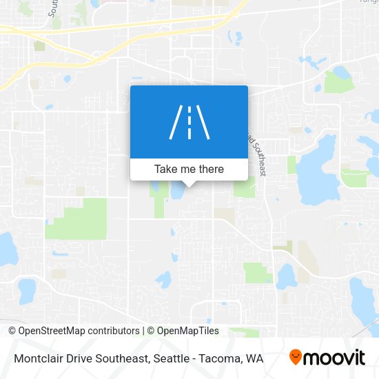 Mapa de Montclair Drive Southeast