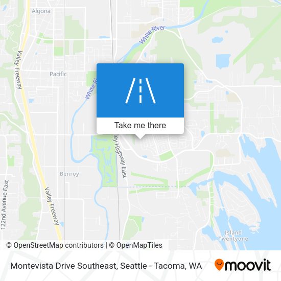 Mapa de Montevista Drive Southeast