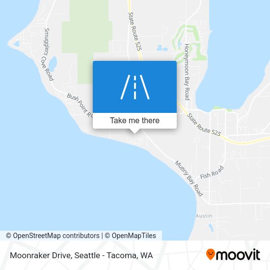 Moonraker Drive map