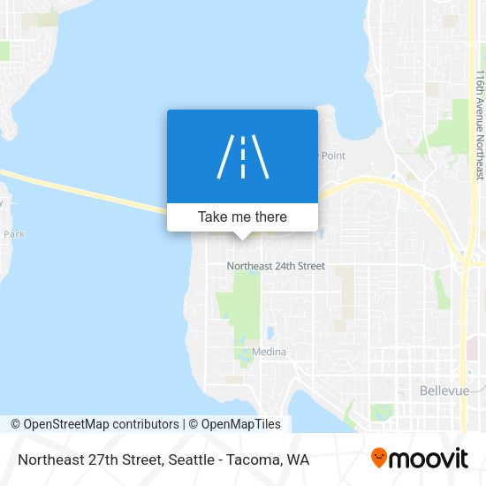 Mapa de Northeast 27th Street