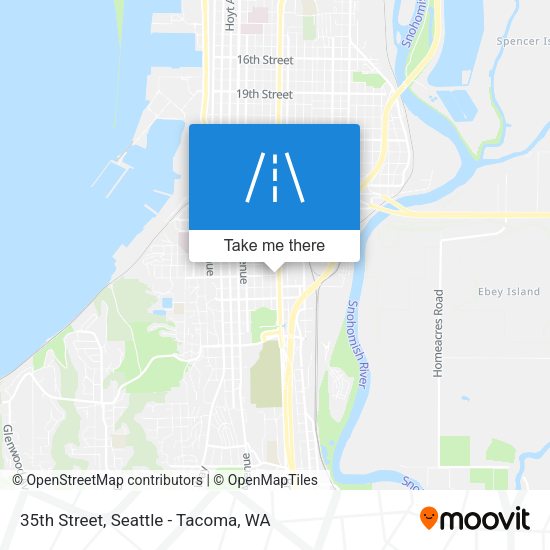 Mapa de 35th Street