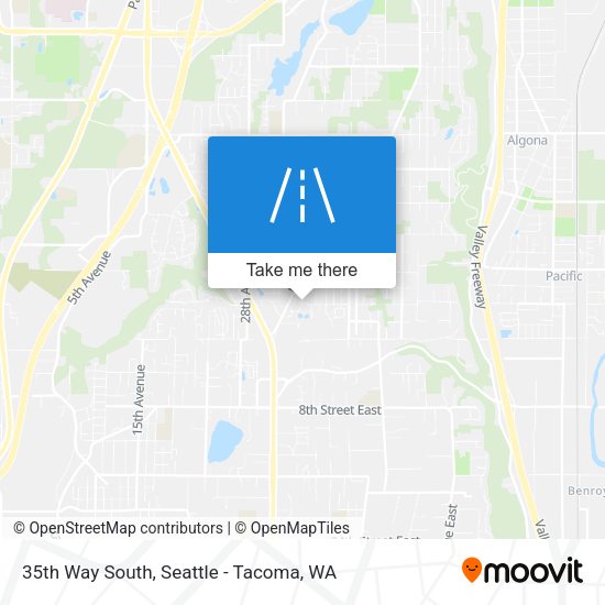 35th Way South map