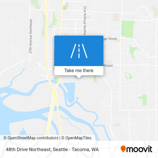 Mapa de 48th Drive Northeast