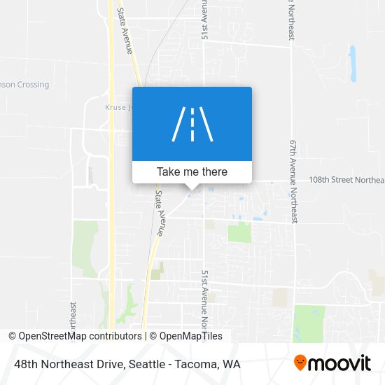 Mapa de 48th Northeast Drive