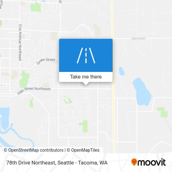 Mapa de 78th Drive Northeast