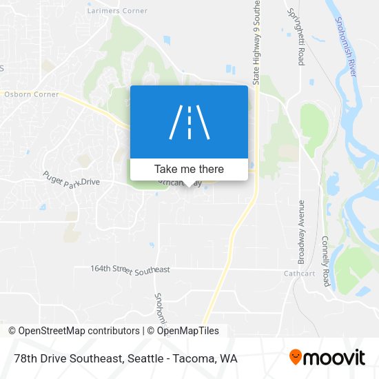 Mapa de 78th Drive Southeast