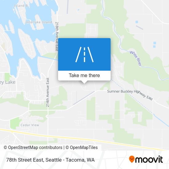 Mapa de 78th Street East