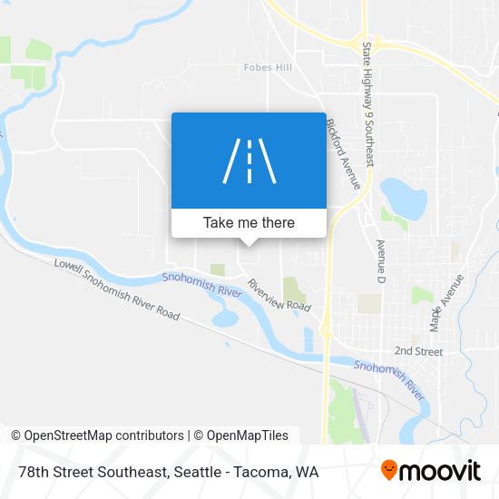 Mapa de 78th Street Southeast