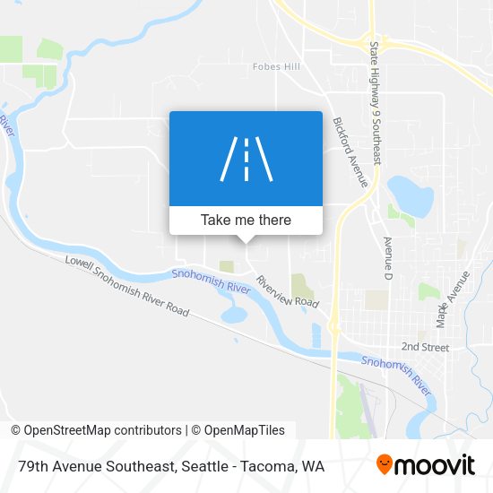 Mapa de 79th Avenue Southeast