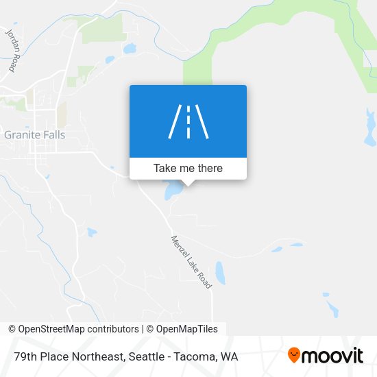 Mapa de 79th Place Northeast
