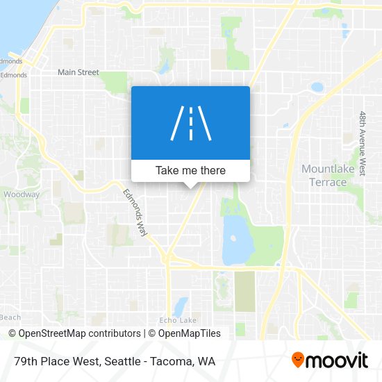 Mapa de 79th Place West