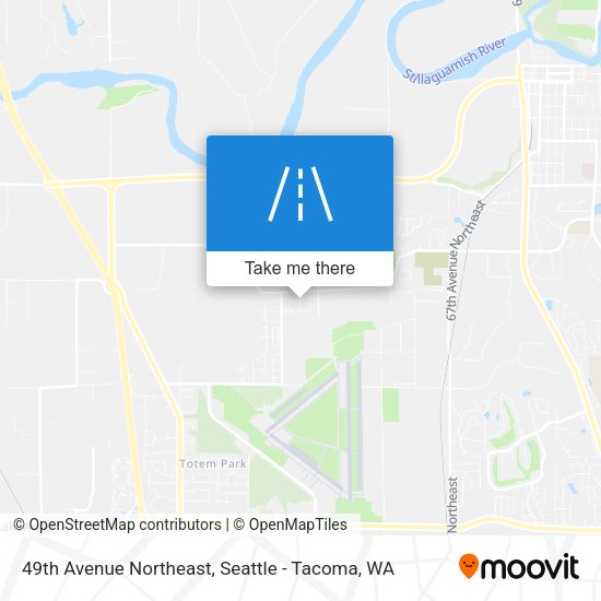 Mapa de 49th Avenue Northeast