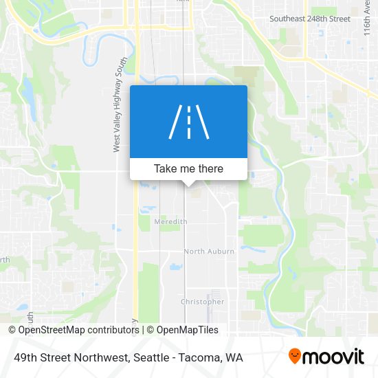 Mapa de 49th Street Northwest