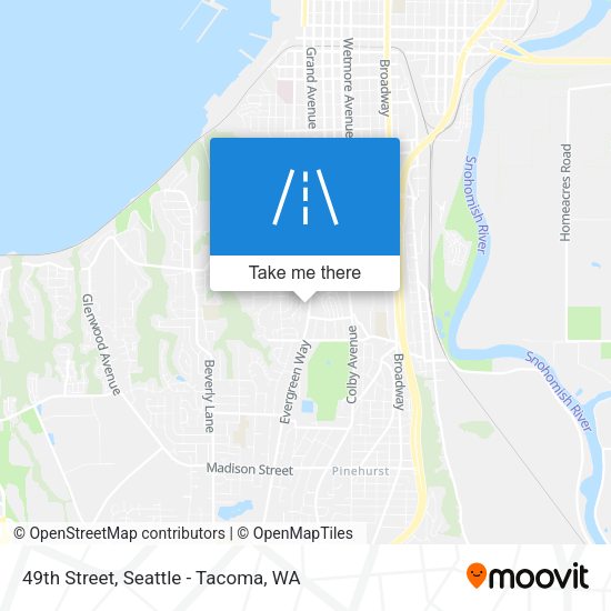 49th Street map