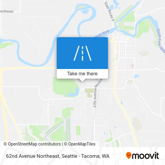 Mapa de 62nd Avenue Northeast