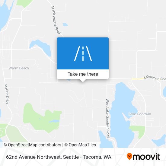 Mapa de 62nd Avenue Northwest