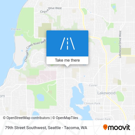 Mapa de 79th Street Southwest