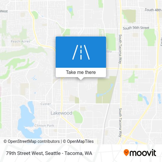 Mapa de 79th Street West