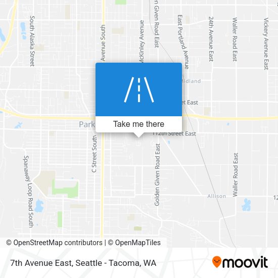 7th Avenue East map